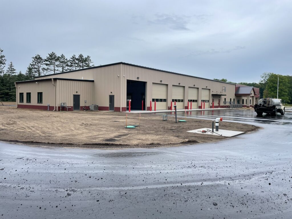 Benzonia Township Hall & Fire Station Exterior