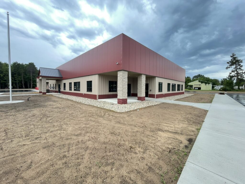 Benzonia Township Hall & Fire Station Exterior
