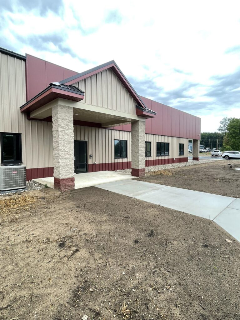 Benzonia Township Hall & Fire Station Exterior