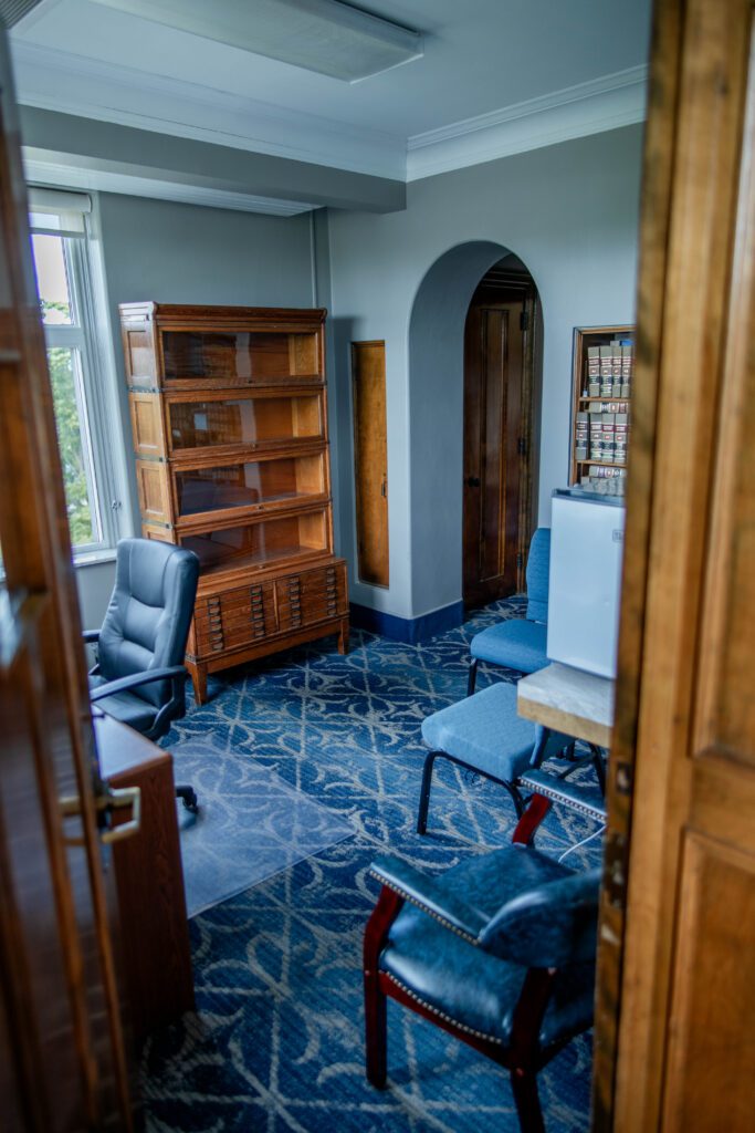 Mackinac County Court interior