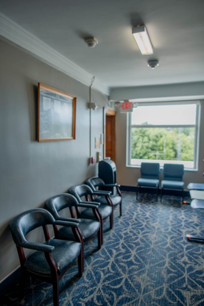 Mackinac County Court interior
